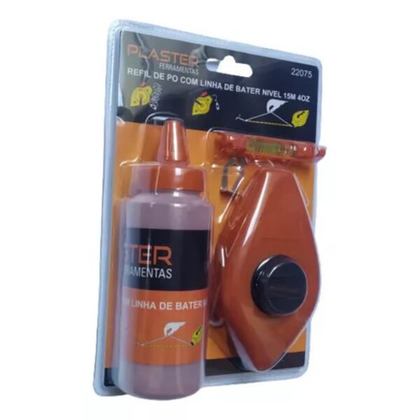 Refil de pó com linha de bater nível 15m – Plaster
